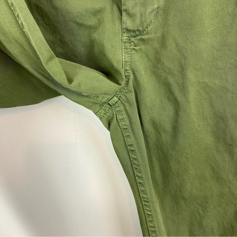 J Crew Olive Green Chinos Pants Preppy Academia Business Casual Office Size 0‎